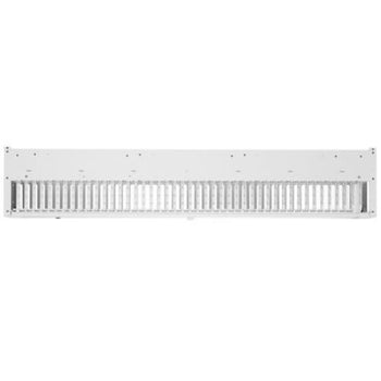 Vertical Cable Manager 12 Wide Single Sided White PE2VFD1296WH