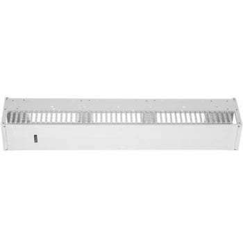 Vertical Cable Manager 12 Wide Single Sided White PE2VFD12WH