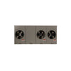 3 Gang 100A 600V Single Phase Four Jaw Meter Socket 1008952CH