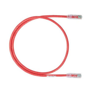 Polycarbonate Category 6A Stranded UTP Patch Cord Red NK6APC7MRD