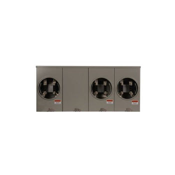 4 Gang 200A 600V Single Phase Four Jaw Meter Socket 1008960CH