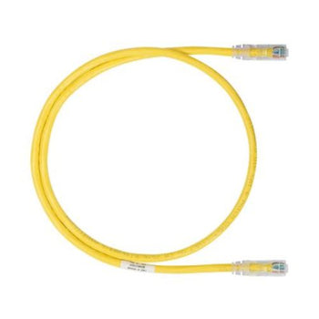 Category 6A 26 AWG Unshielded UTP Patch Cord Modular Plug Yellow NK6APC7YL