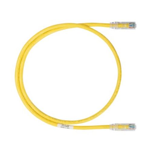 Category 6A Class EA Patch Cord Copper Conductor Modular Plug Yellow NK6APC3MYL