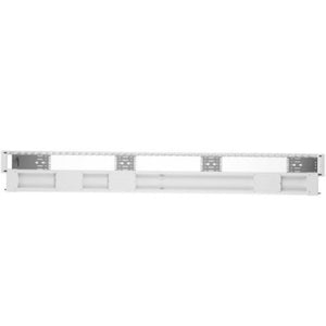Rack Accessory Cable Management Panel Single Sided Manager White PE2VFD1096WH