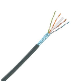 Cat 6a Shielded Outside Plant Copper Cable Black PFO6X04BL-CEG