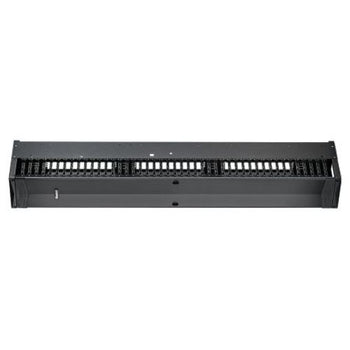 52RU Single Sided Vertical Cable Manager Black PE2VFD0696