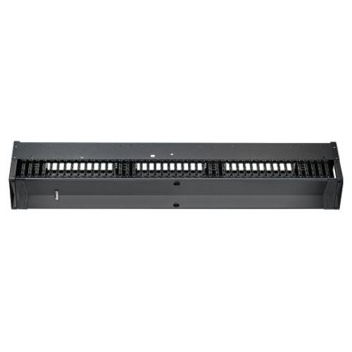 52RU Single Sided Vertical Cable Manager Black PE2VFD0696