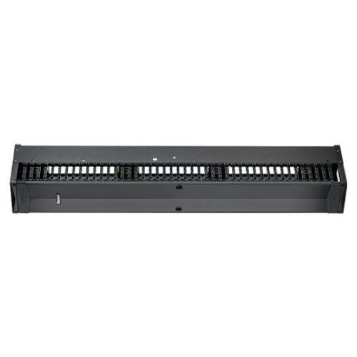52RU Single Sided Vertical Cable Manager With Vertical Patching Black PE2VFD0896