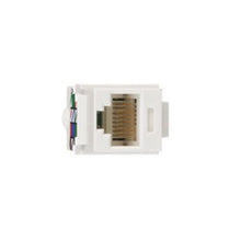 Unshielded UTP RJ45 Category 6 Keystone Jack Module Off White NK6TMIW