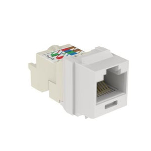 Unshielded UTP RJ45 Category 6 Keystone Jack Module White NK6TMWH