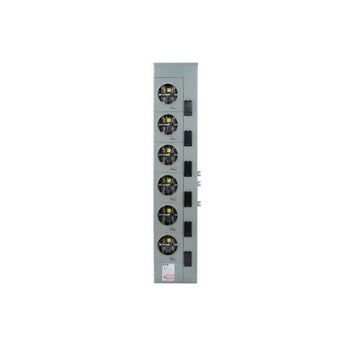 2 Gang 100A 600V Single Phase Four Jaw Meter Socket 1009693CH