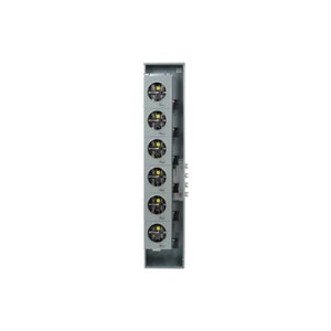 2 Gang 100A 600V Single Phase Four Jaw Meter Socket 1009693CH