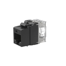 UTP RJ45 Category 6A Keystone Punchdown Jack Module Black NK6X88MBL-Q