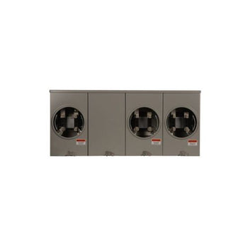 4 Gang 100A 600V Single Phase Four Jaw Meter Socket 1009695CH