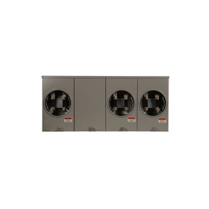 4 Gang 100A 600V Single Phase Four Jaw Meter Socket 1009695CH