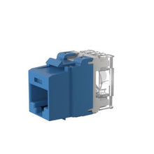 UTP RJ45 Category 6A Keystone Punchdown Jack Module Blue NK6X88MBU-Q