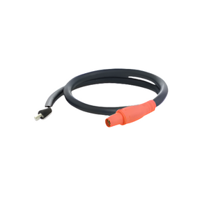 3 ft 4/0 Genflex Type W Pigtail Male/Female 16 Series Cam Connector to Bare End