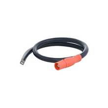 3 ft 4/0 Genflex Type W Pigtail Male/Female 16 Series Cam Connector to Bare End