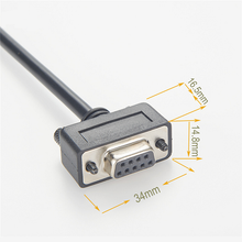 Low Profile RS232 Cable PCM-ANC-14