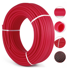 3/4" x 500ft PEX Tubing Oxygen Barrier PEX-B Radiant Floor Heat Pipe Red VV-PEX34IN-H