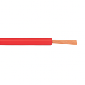 6 AWG 19 Strands MTW UL1283 Bare Copper Red Wire