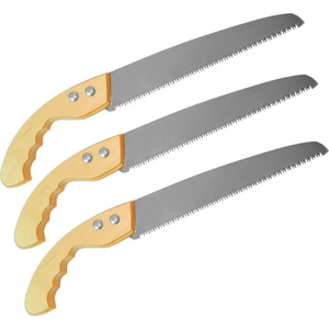 11" Tri-Cut Straight Blade Wood Handle Pruning Saw HS-11TE-SW-3PK (Pack Of 3)