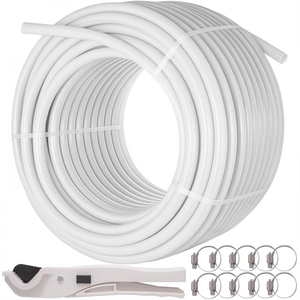 3/4" x 300ft PEX Tubing Oxygen Barrier PEX-B Radiant Floor Heat White Pipe PEX300FT34IN-HW
