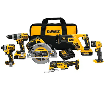 20V MAX XR Dewalt Li-ion 6-Tool Combo Kit DCK694P2