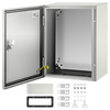 NEMA 4X Carbon Steel Enclosure 16 x 12 x 8'' Electrical Junction Box