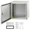 NEMA 4X Carbon Steel Enclosure 12 x 12 x 8'' Electrical Junction Box