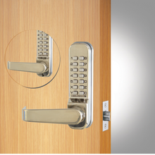 Medium Duty Mechanical With Code Free Tubular Latch and Code Free Tubular Latch Back to Back Locks