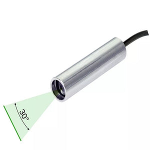 90 cm Focus 30 Deg 520nm Class 1M Green Line Laser Module VLM-520-56 LPO-D30-F90