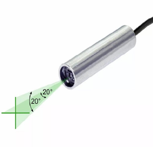 VLM-520-59 LPO-D20-F90 520 nm Green Crosshair w/ TTL  Class 1M 20° 90 cm