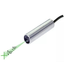 20 cm Focus 10 Deg 520 nm Class 1M Green Crosshairs Laser Module VLM-520-58 LPO-D10-F20