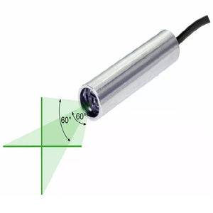 VLM-520-59 LPO-D60-F20 520 nm Green Crosshair w/ TTL Class 1M 60° 20 cm