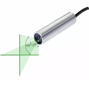 VLM-520-59 LPO-D110-F90 520 nm Green Crosshair w/ TTL Class 1M 110° 90 cm