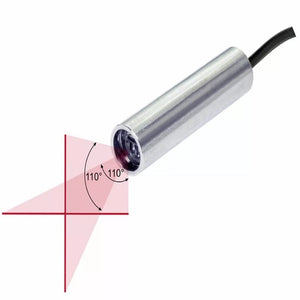 VLM-635-59 LPO-D110-F40 635 nm Red Crosshair Class 110° 40 cm