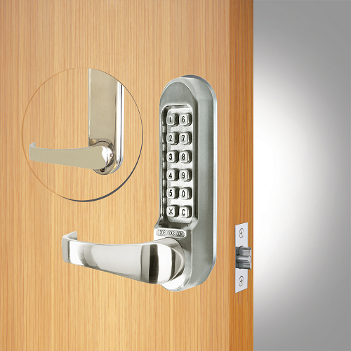 Stainless Steel Heavy Duty Code Free Mechanical Locks With Tubular Latch and Back to Back Tubular Latch