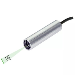 40 cm Focus 10 Deg 520nm Class 1M Green Line Laser Module VLM-520-56 LPO-D10-F40