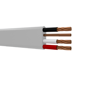 8/3 UF-B Stranded Copper Underground Feeder Cable White 600V