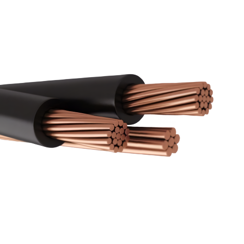 8 AWG Garamond Triplex Copper Service Drop Cable