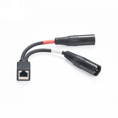 Axia Adapter Cable 20cm dual XLR Male to RJ45 Female PCM-AXC-09