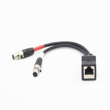 RJ45 Female to TA3 XLR Female Cable PCM-AXC-05