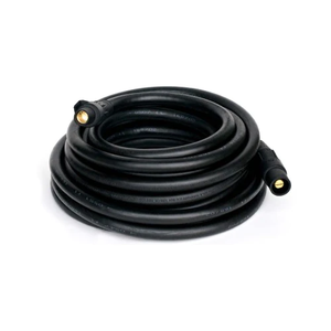 2 ft 4/0 AWG Genflex Type W Cable with Black Male & Female CAM Connectors