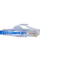 Standard Cat5e Unshielded RJ45 Modular Plugs Blue Tint S45-1000 (100pcs/4Jar)