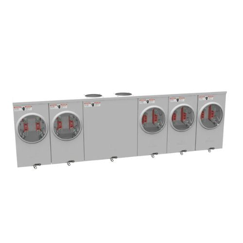 4 Terminal 5-Position 200A Ringless Meter Socket with Horn Bypass U1255-R-KK-EX-RGE