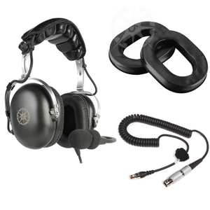 Passive + Active + Bluetooth Vintage Aviation Headset