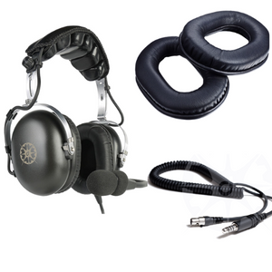 Passive Attenuation Vintage Aviation Headset