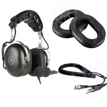 Passive Attenuation Vintage Aviation Headset