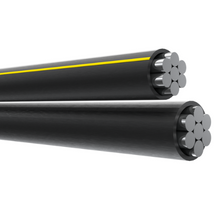 250' 4-4 Delgado Duplex Aluminum Conductor Underground Direct Burial 600V URD